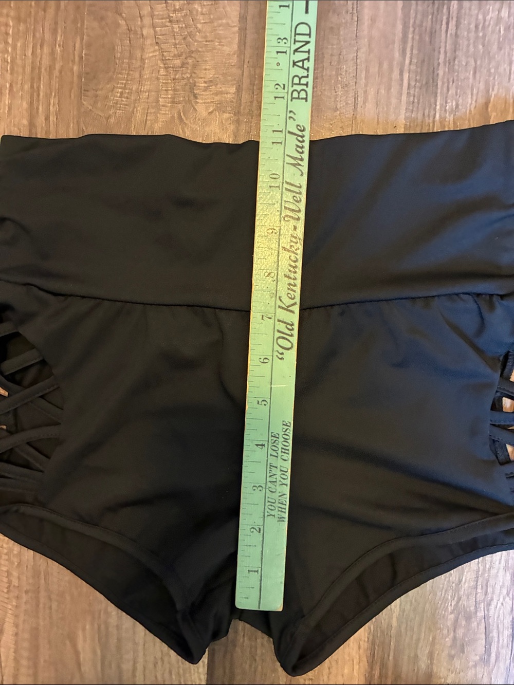 2 Pairs Of Black Strappy Bikini Bottoms- Size Medium- NWOT - Picture 14 of 14